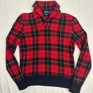 Polo Ralph Lauren Royal Stewart Plaid lambswool
Sweater